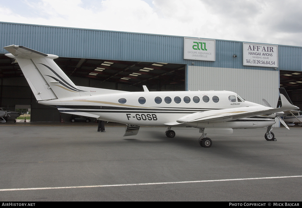 Aircraft Photo of F-GOSB | Raytheon 350 King Air (B300) | AirHistory.net #6443