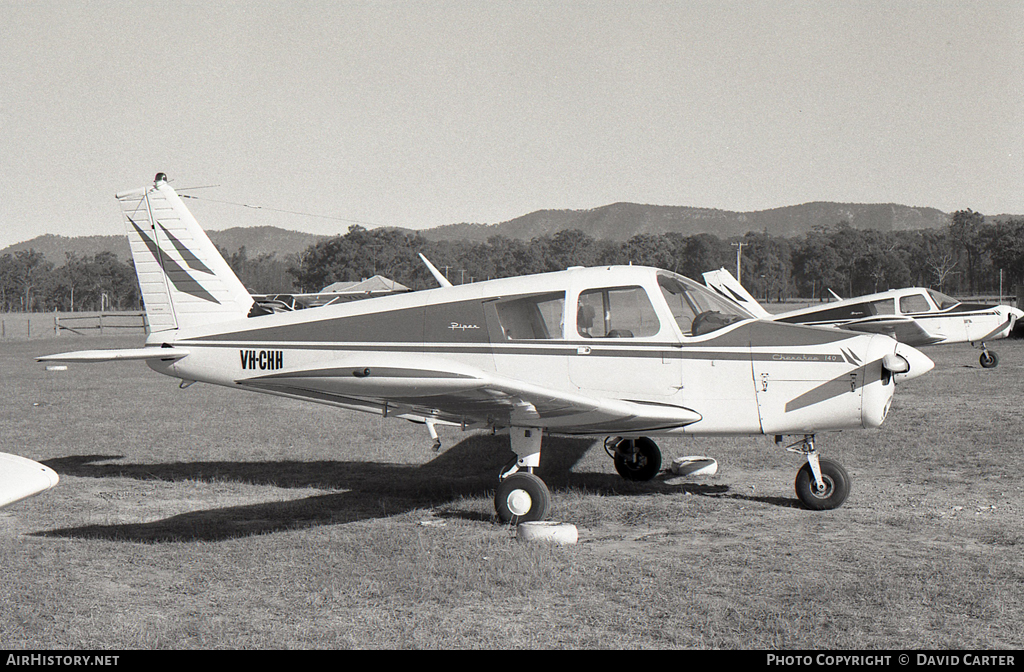 Aircraft Photo of VH-CHH | Piper PA-28-140 Cherokee | AirHistory.net #6455