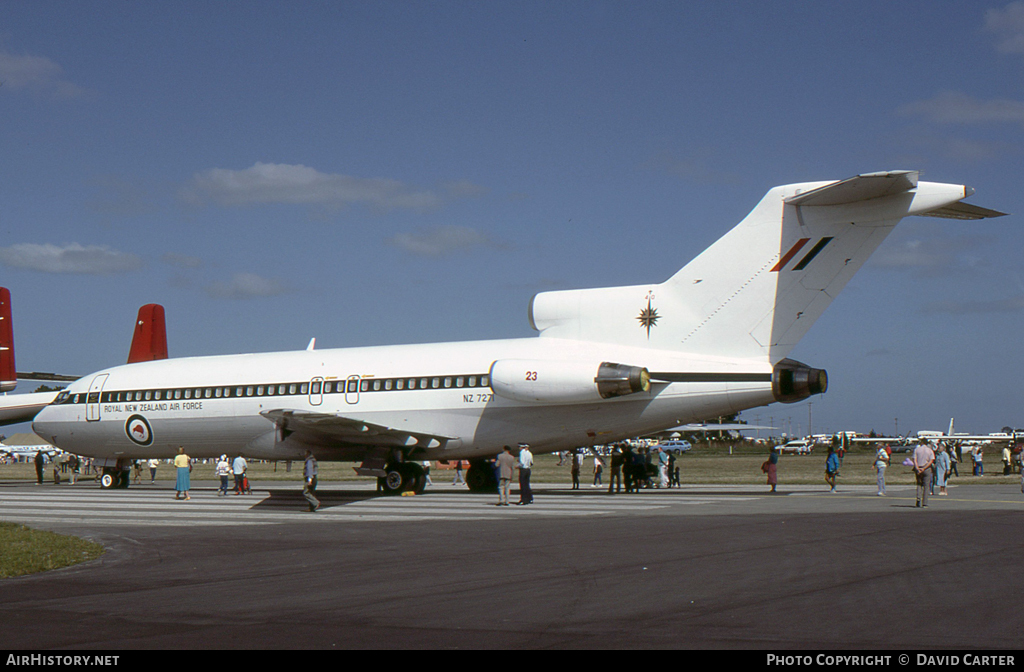 Aircraft Photo of NZ7271 | Boeing 727-22C | New Zealand - Air Force | AirHistory.net #6468