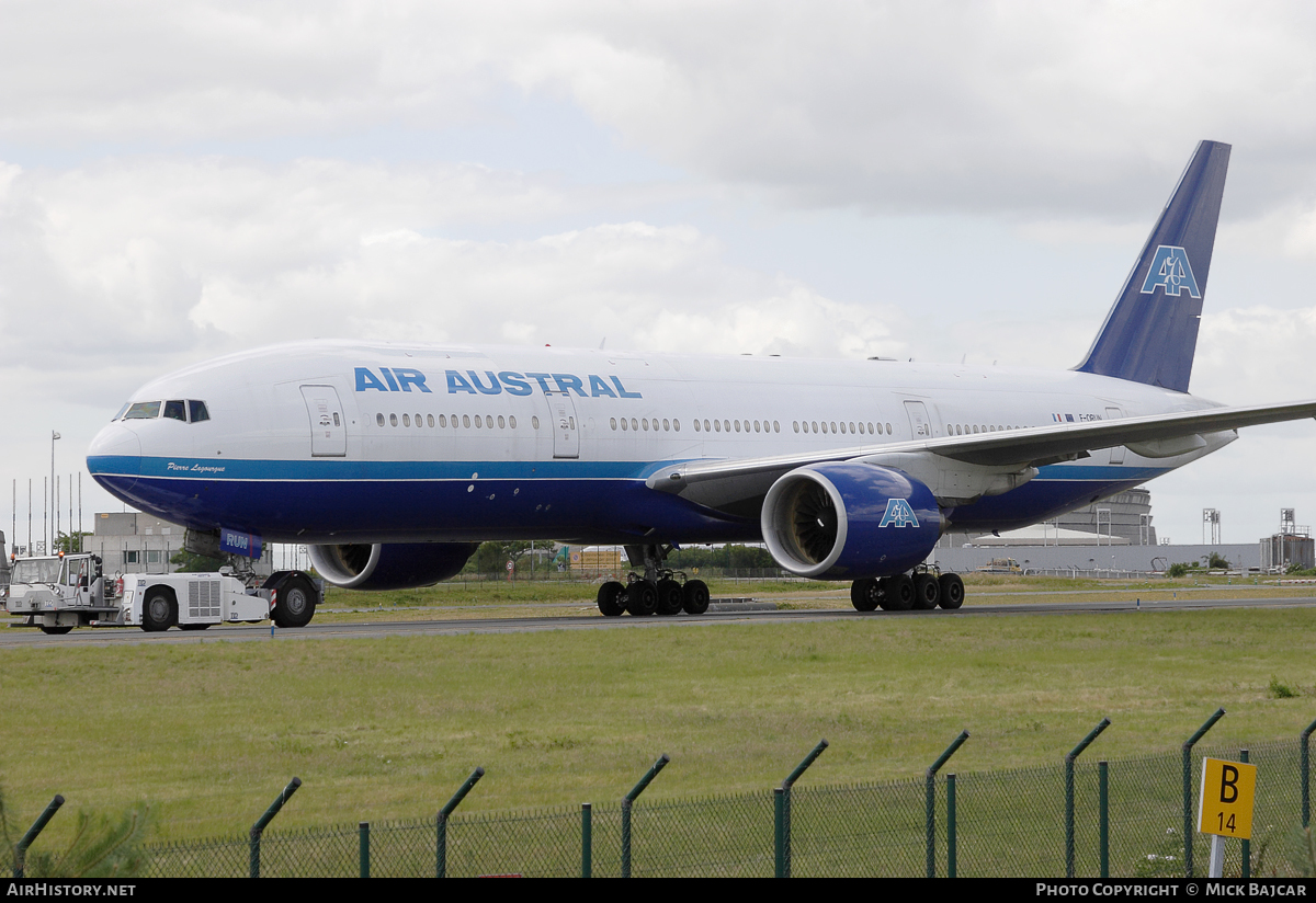 Aircraft Photo of F-ORUN | Boeing 777-2Q8/ER | Air Austral | AirHistory.net #6471