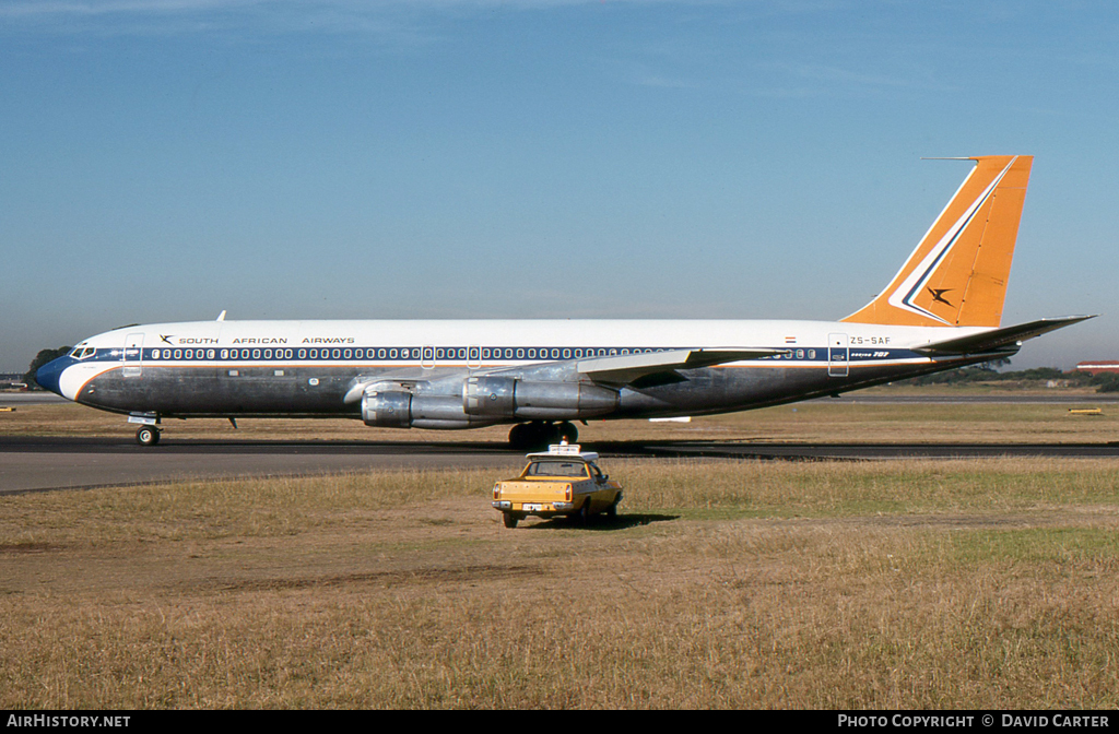 Aircraft Photo of ZS-SAF | Boeing 707-344C | South African Airways - Suid-Afrikaanse Lugdiens | AirHistory.net #6506
