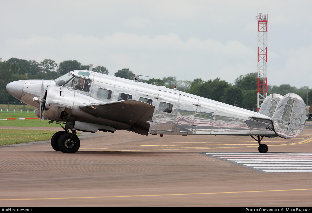 Aircraft Photo of N45CF | Beech G18S | AirHistory.net #6509