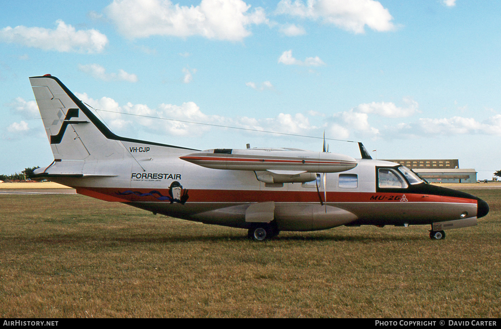 Aircraft Photo of VH-CJP | Mitsubishi MU-2G (MU-2B-30) | Forrestair | AirHistory.net #6529