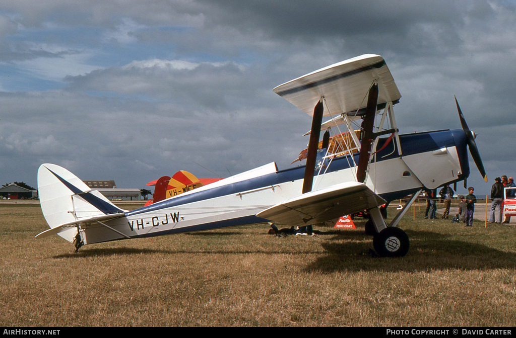 Aircraft Photo of VH-CJW | De Havilland D.H. 82A Tiger Moth | AirHistory.net #6533