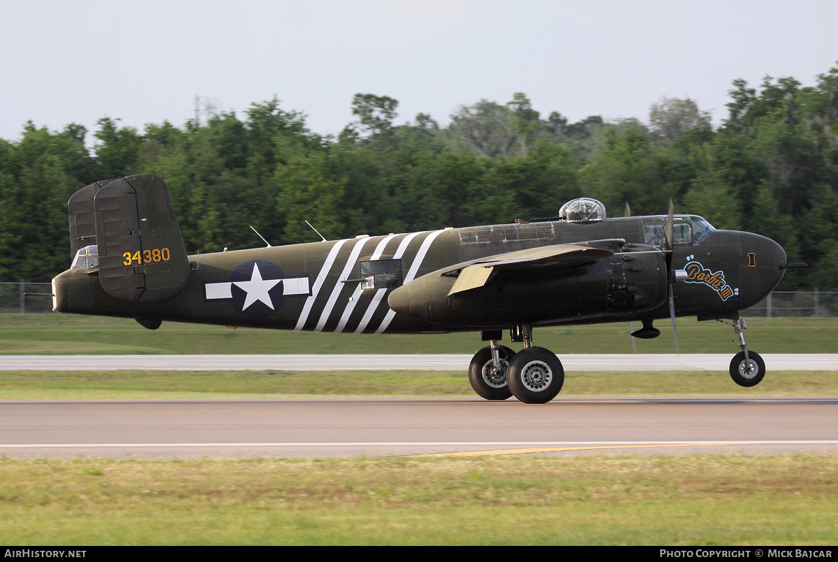 Aircraft Photo of N5548N / 34380 | North American B-25H Mitchell | USA - Air Force | AirHistory.net #6551