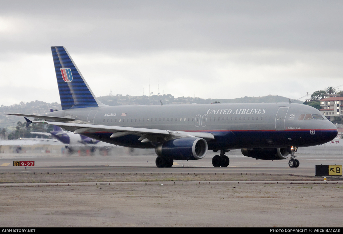 Aircraft Photo of N405UA | Airbus A320-232 | United Airlines | AirHistory.net #6562