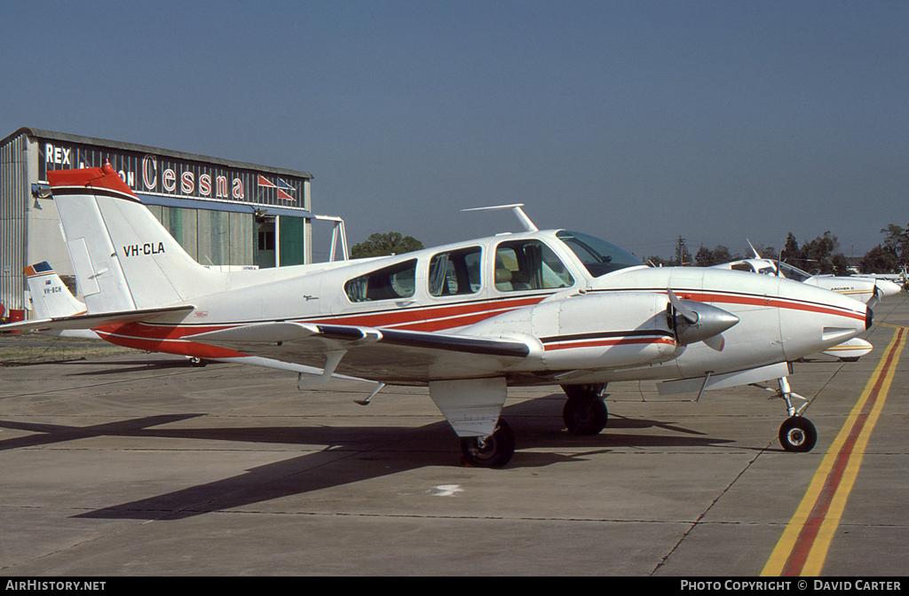 Aircraft Photo of VH-CLA | Beech D55 Baron | AirHistory.net #6566