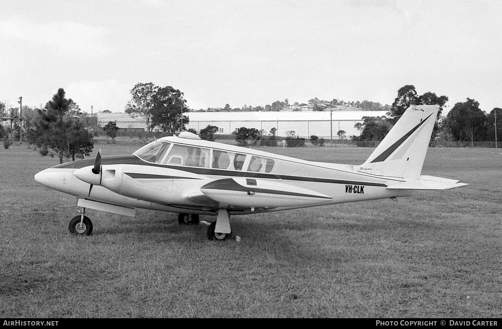 Aircraft Photo of VH-CLK | Piper PA-30-160 Twin Comanche B | AirHistory.net #6572