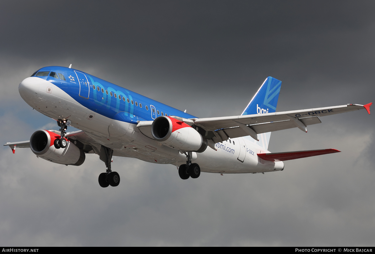 Aircraft Photo of G-DBCK | Airbus A319-131 | BMI - British Midland International | AirHistory.net #6576