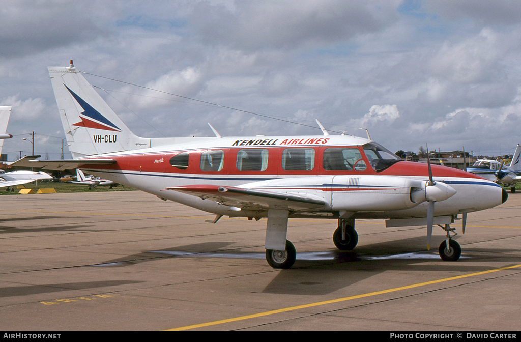 Aircraft Photo of VH-CLU | Piper PA-31-310 Navajo | Kendell Airlines | AirHistory.net #6581