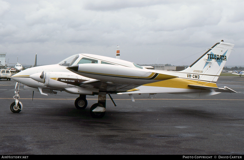 Aircraft Photo of VH-CMD | Cessna 310Q | Teledata Computer Services | AirHistory.net #6586