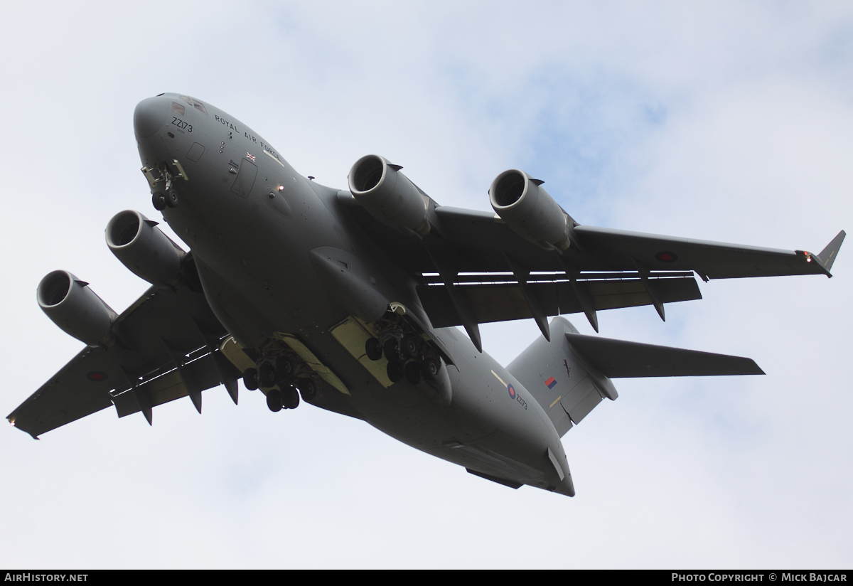 Aircraft Photo of ZZ173 | Boeing C-17A Globemaster III | UK - Air Force | AirHistory.net #6590