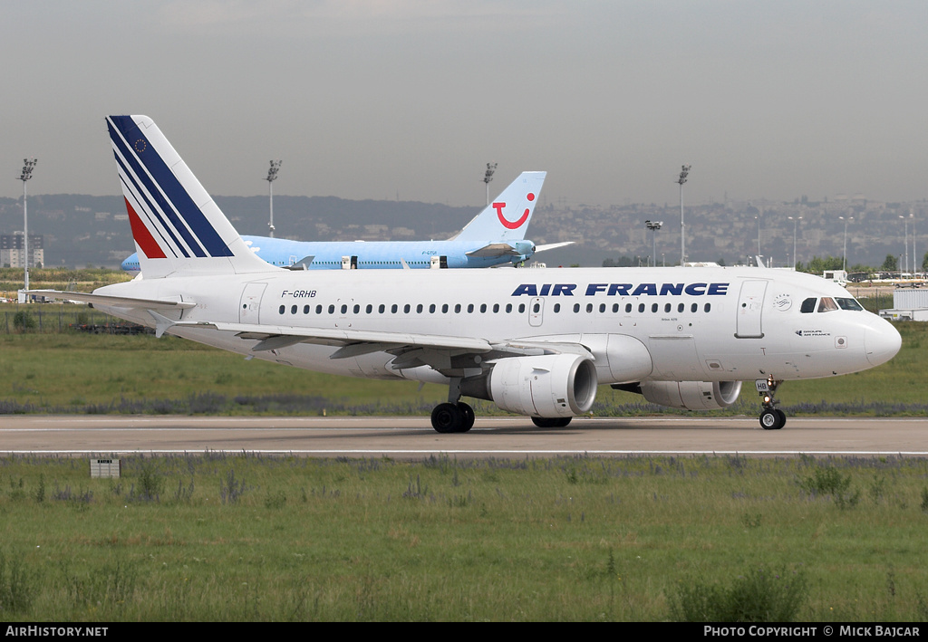 Aircraft Photo of F-GRHB | Airbus A319-111 | Air France | AirHistory.net #6608