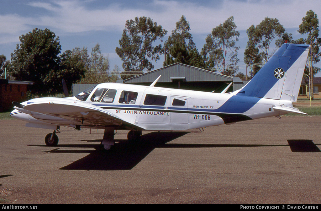 Aircraft Photo of VH-COB | Piper PA-34-200T Seneca II | St. John Ambulance | AirHistory.net #6631