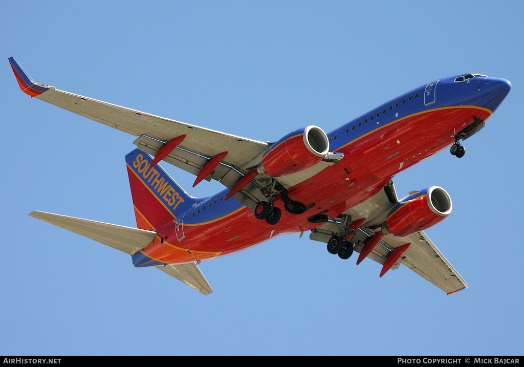 Aircraft Photo of N431WN | Boeing 737-7H4 | Southwest Airlines | AirHistory.net #6637