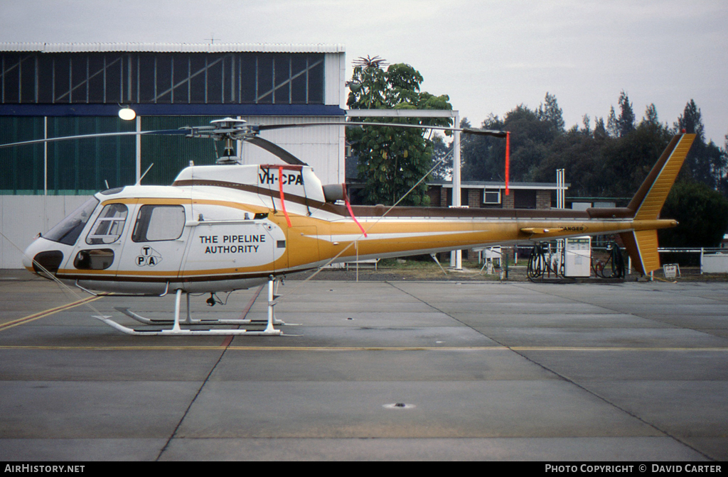 Aircraft Photo of VH-CPA | Aerospatiale AS-350B Squirrel | The Pipeline Authority | AirHistory.net #6646