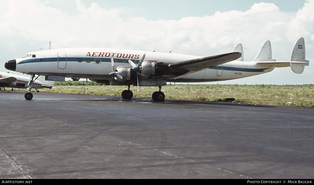 Aircraft Photo of HI-228 | Lockheed L-1049/02 Super Constellation | Aerotours | AirHistory.net #6656