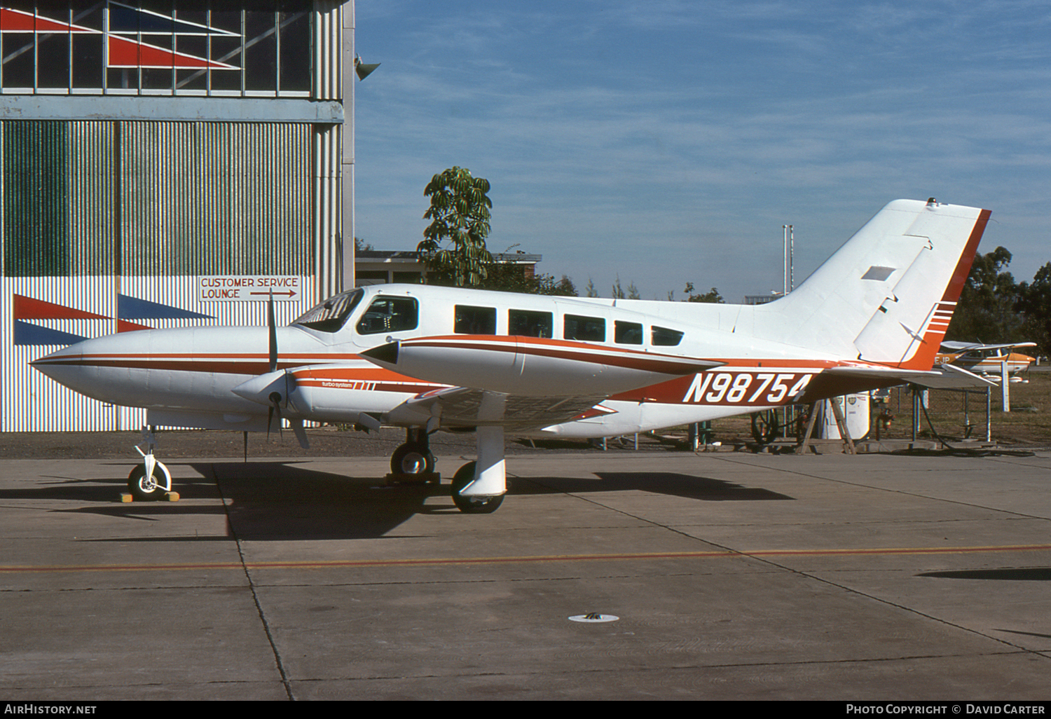 Aircraft Photo of N98754 | Cessna 402B | AirHistory.net #6659