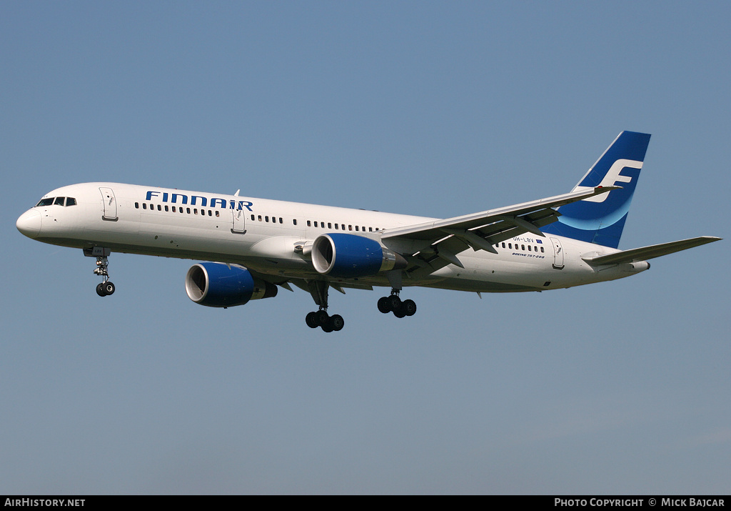 Aircraft Photo of OH-LBV | Boeing 757-2Q8 | Finnair | AirHistory.net #6667