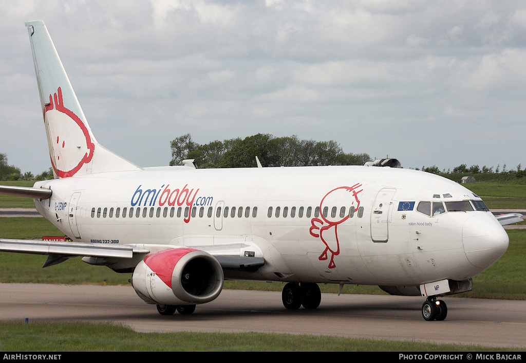 Aircraft Photo of G-OBMP | Boeing 737-3Q8 | Bmibaby | AirHistory.net #6670