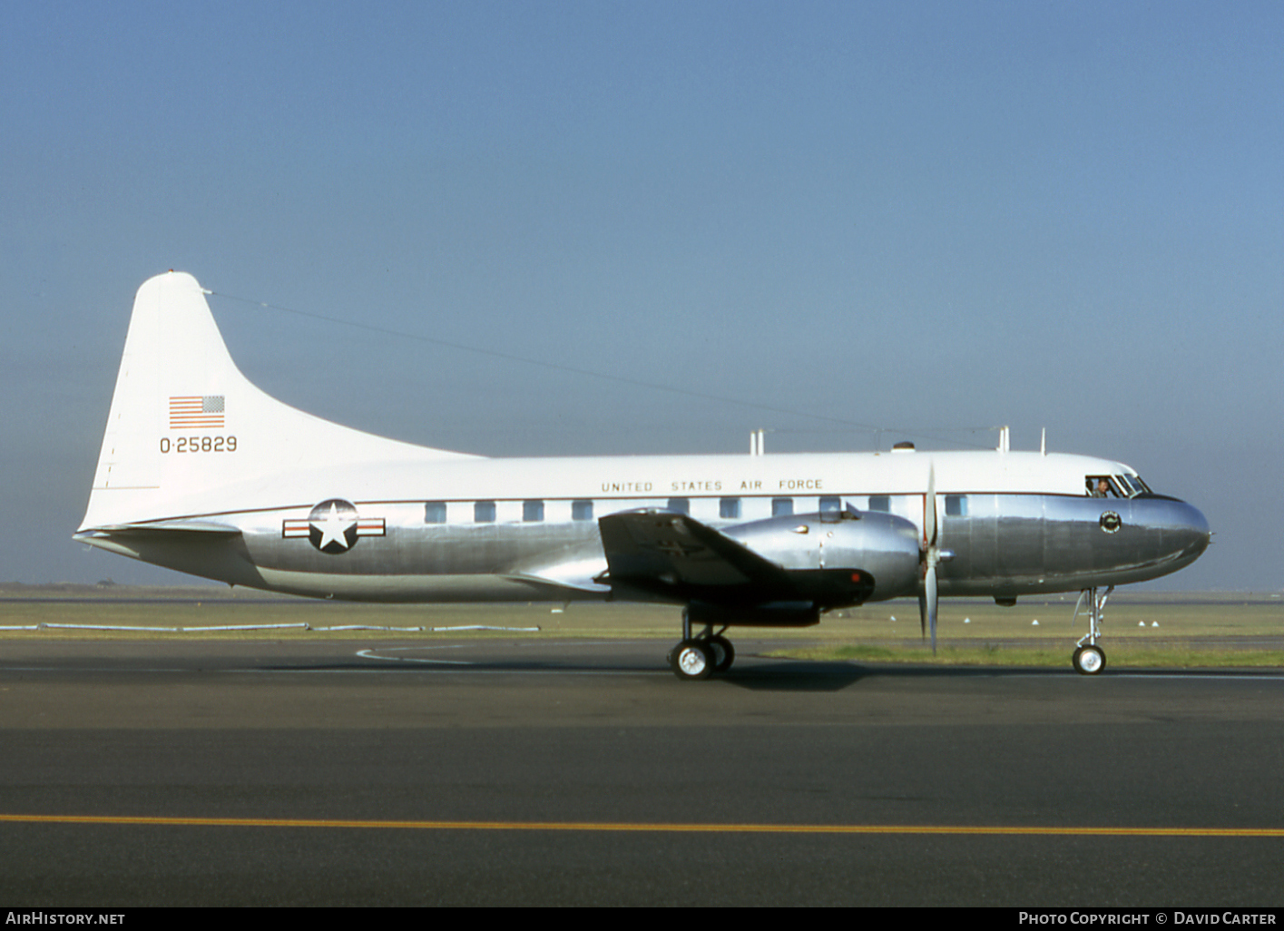 Aircraft Photo of 52-5829 / 0-25829 | Convair VT-29D | USA - Air Force | AirHistory.net #6677