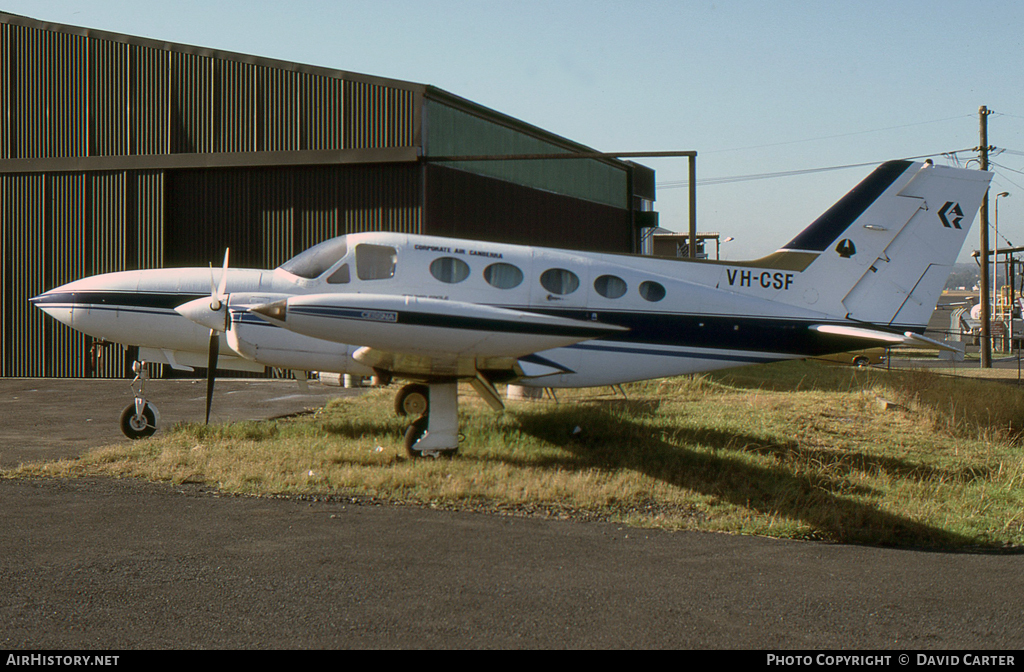 Aircraft Photo of VH-CSF | Cessna 421B Golden Eagle | Corporate Air Canberra | AirHistory.net #6696