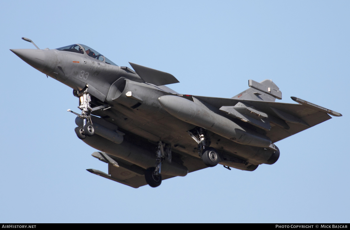 Aircraft Photo of 33 | Dassault Rafale M | France - Navy | AirHistory.net #6702