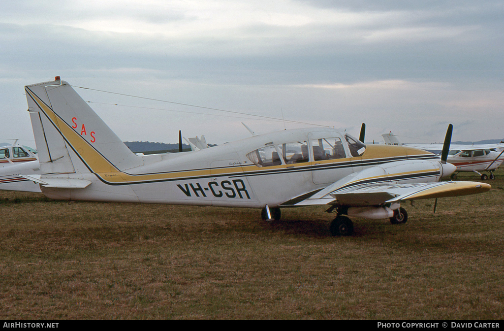 Aircraft Photo of VH-CSR | Piper PA-23-250 Aztec D | Southern Air Services - SAS | AirHistory.net #6704