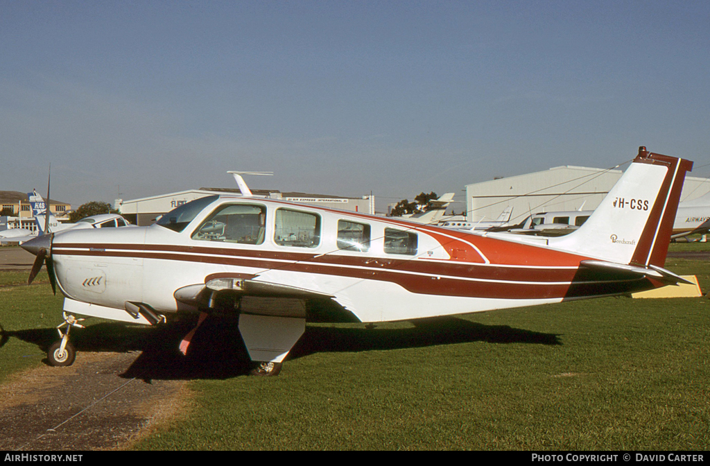 Aircraft Photo of VH-CSS | Beech A36 Bonanza 36 | AirHistory.net #6708