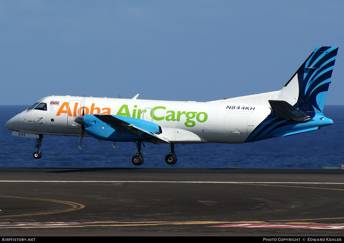 Aircraft Photo of N844KH | Saab-Fairchild SF-340A(F) | Aloha Air Cargo | AirHistory.net #6709