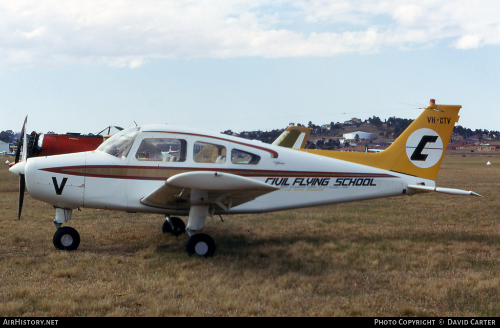 Aircraft Photo of VH-CTV | Beech A23A Musketeer Custom III | Civil Flying School | AirHistory.net #6724