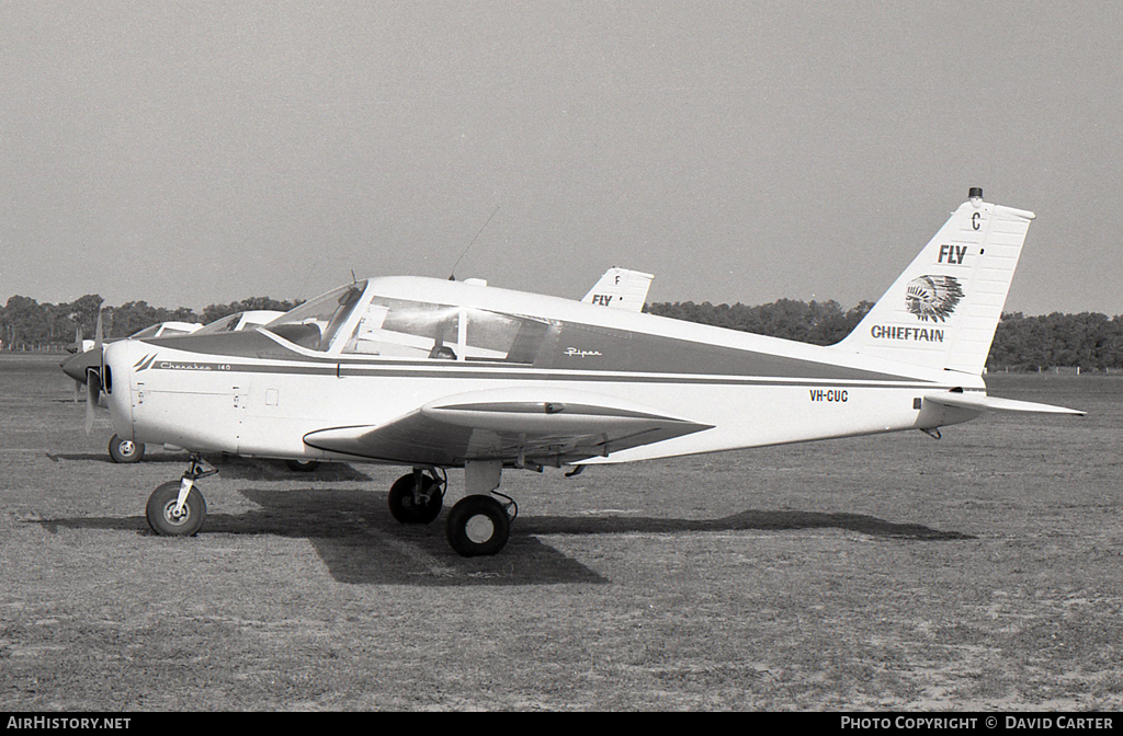 Aircraft Photo of VH-CUC | Piper PA-28-140 Cherokee | Chieftain Aviation | AirHistory.net #6725