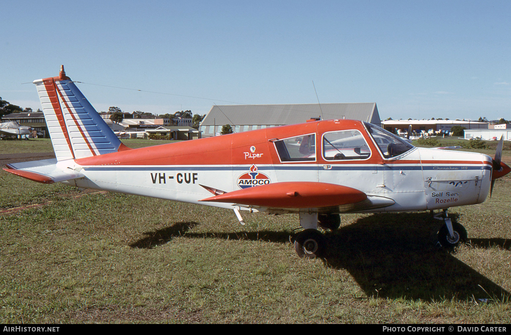Aircraft Photo of VH-CUF | Piper PA-28-140 Cherokee | Amoco Rozelle | AirHistory.net #6730