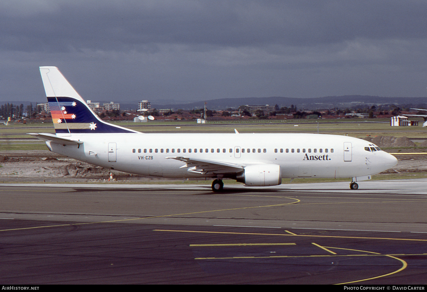 Aircraft Photo of VH-CZB | Boeing 737-377 | Ansett | AirHistory.net #6740