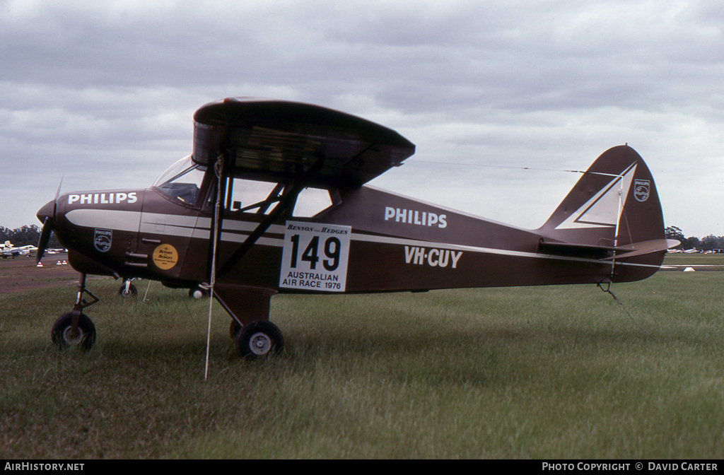 Aircraft Photo of VH-CUY | Piper PA-22-108 Colt | AirHistory.net #6743