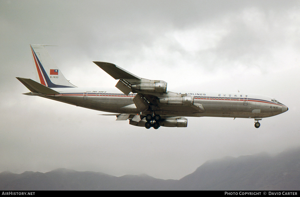 Aircraft Photo of B-1830 | Boeing 707-324C | China Airlines | AirHistory.net #6746