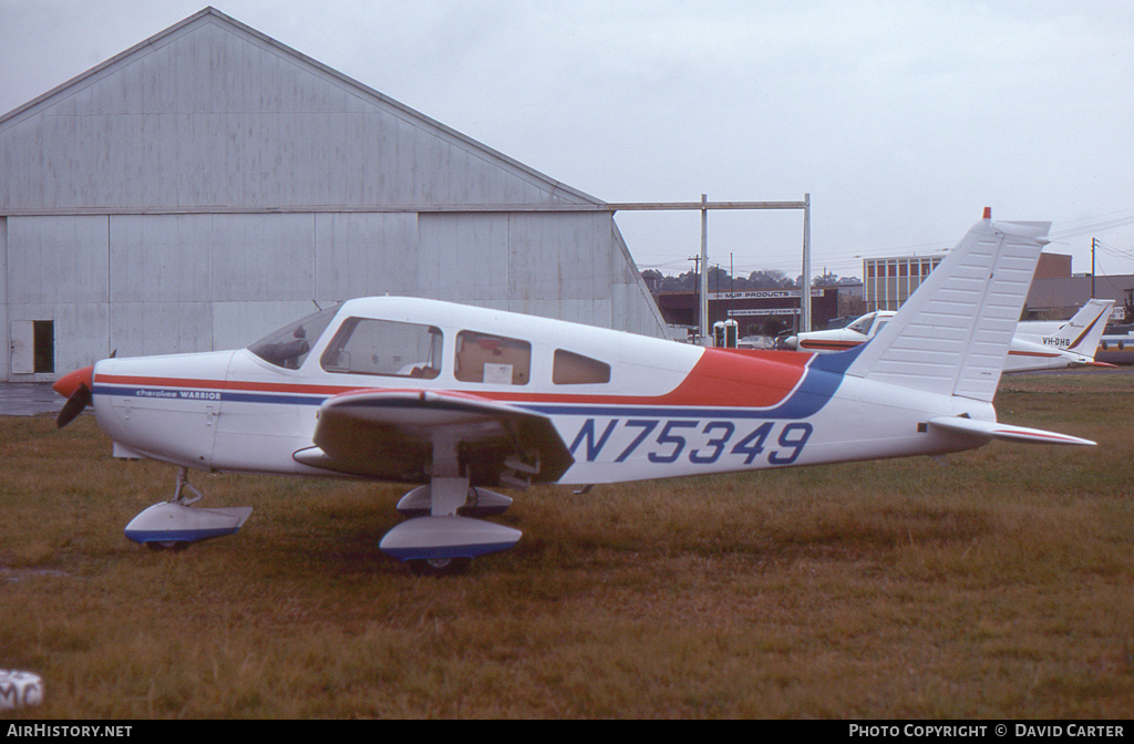 Aircraft Photo of N75349 | Piper PA-28-151 Cherokee Warrior | AirHistory.net #6753