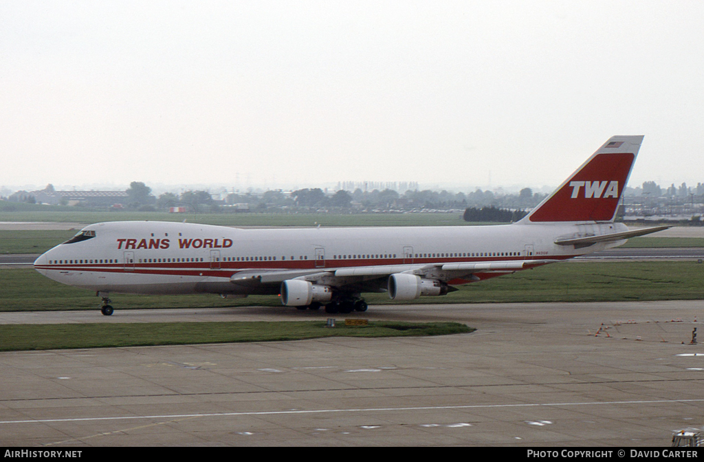 Aircraft Photo of N93108 | Boeing 747-131 | Trans World Airlines - TWA | AirHistory.net #6757