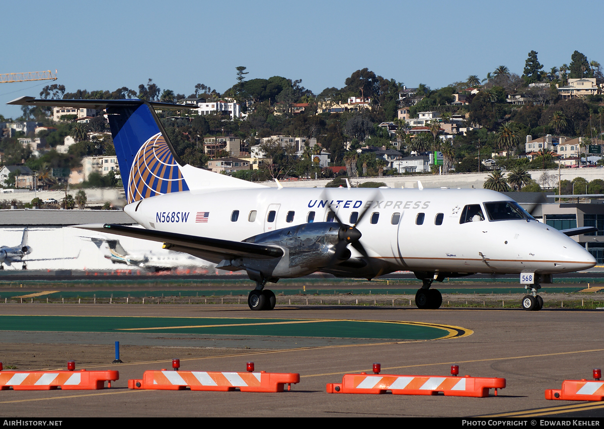 Aircraft Photo of N568SW | Embraer EMB-120ER Brasilia | United Express | AirHistory.net #6759