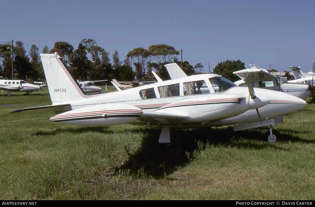 Aircraft Photo of VH-CVS | Piper PA-39-160 Twin Comanche C/R | Resource Co-ordination Partnership | AirHistory.net #6782