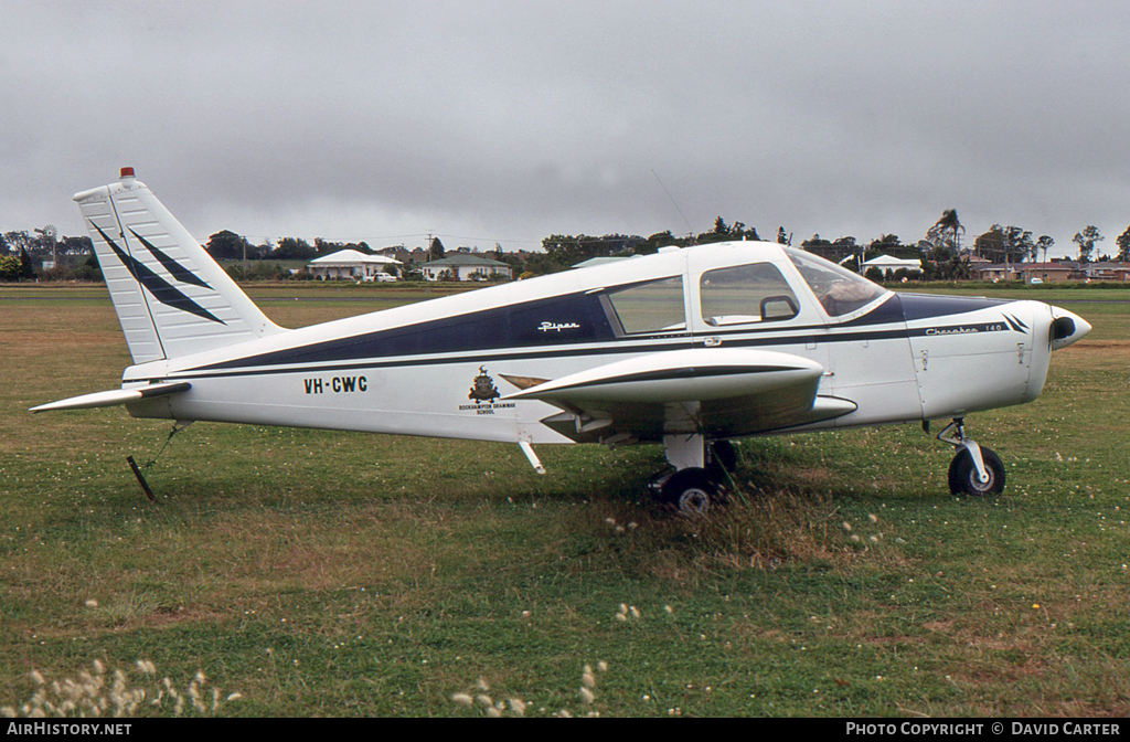 Aircraft Photo of VH-CWC | Piper PA-28-140 Cherokee | Rockhampton Grammar School | AirHistory.net #6791
