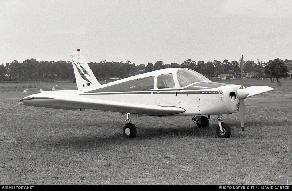 Aircraft Photo of VH-CWF | Piper PA-28-140 Cherokee | AirHistory.net #6802