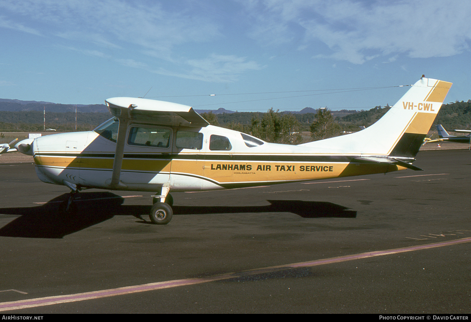 Aircraft Photo of VH-CWL | Cessna 210-5 | Lanham's Air Taxi Service | AirHistory.net #6805