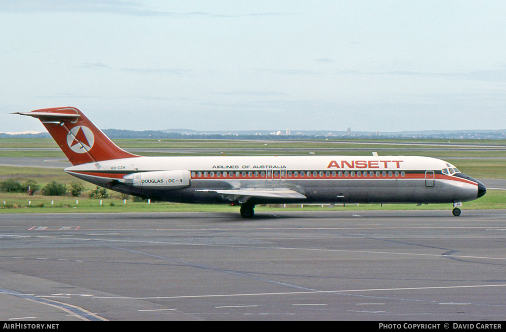 Aircraft Photo of VH-CZH | McDonnell Douglas DC-9-31 | Ansett Airlines of Australia | AirHistory.net #6811