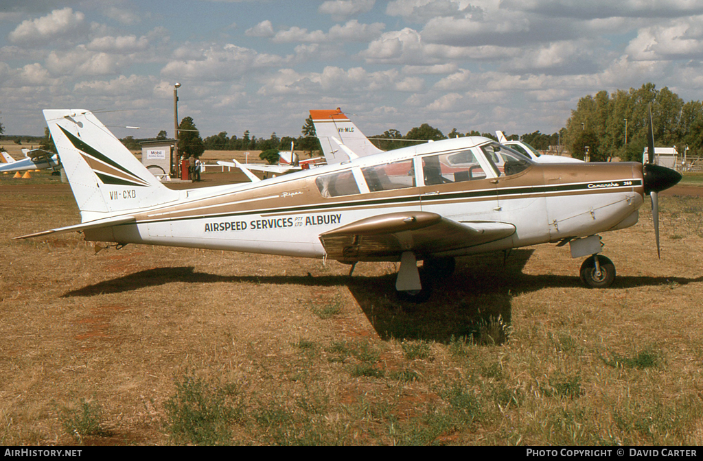 Aircraft Photo of VH-CXB | Piper PA-24-260 Comanche B | Airspeed Services | AirHistory.net #6824