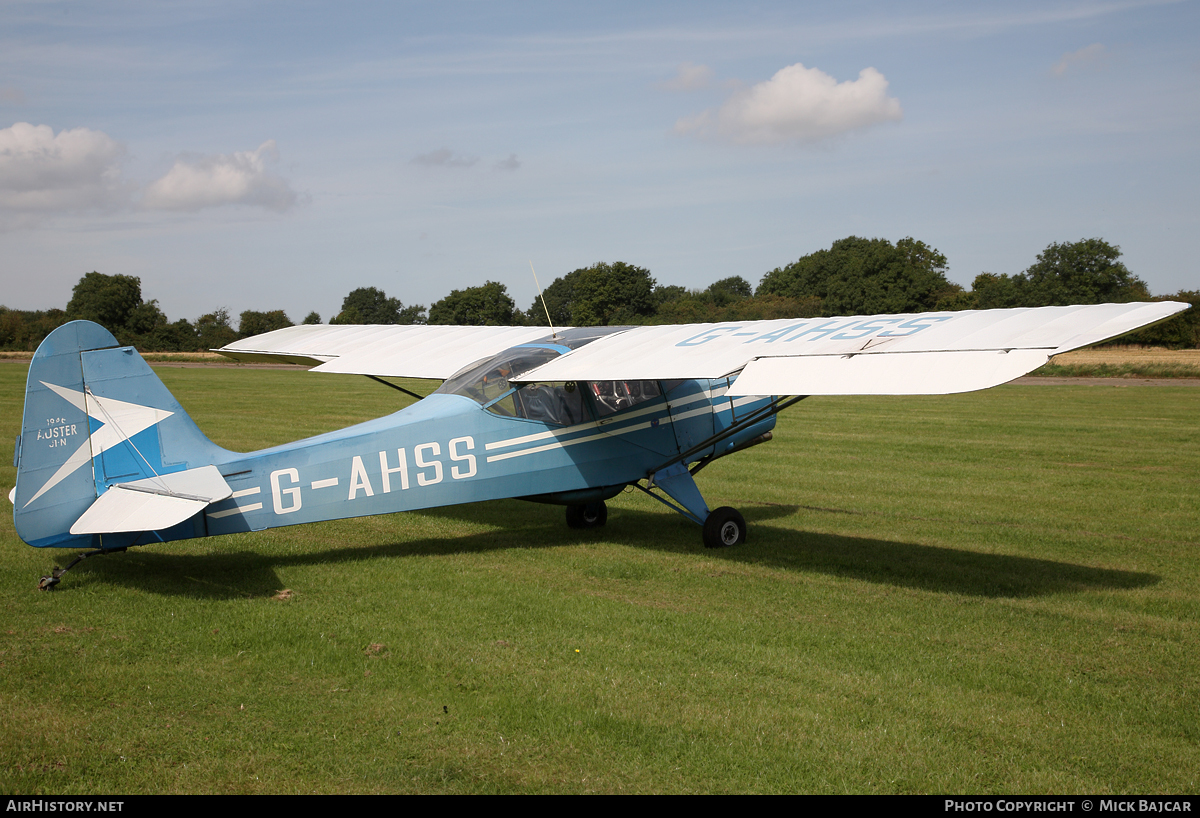 Aircraft Photo of G-AHSS | Auster J-1N Alpha | AirHistory.net #6825