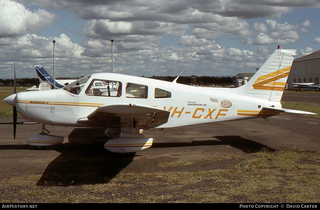 Aircraft Photo of VH-CXF | Piper PA-28-161 Warrior II | Jack Brabham Aviation - JBA | AirHistory.net #6831