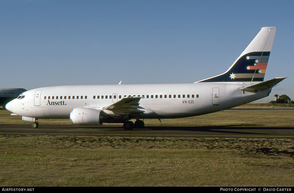 Aircraft Photo of VH-CZL | Boeing 737-377 | Ansett | AirHistory.net #6855