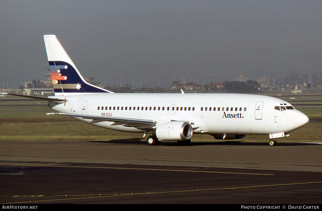 Aircraft Photo of VH-CZJ | Boeing 737-377 | Ansett | AirHistory.net #6858