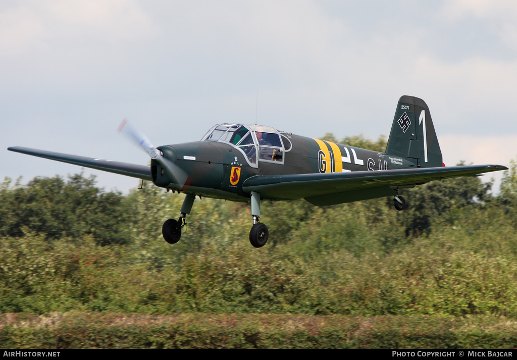 Aircraft Photo of G-GLSU / 25071 | Bücker Sk25 (Bü-181B-1) | Germany - Air Force | AirHistory.net #6861